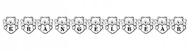 KR Angel Bear  baixar fontes gratis