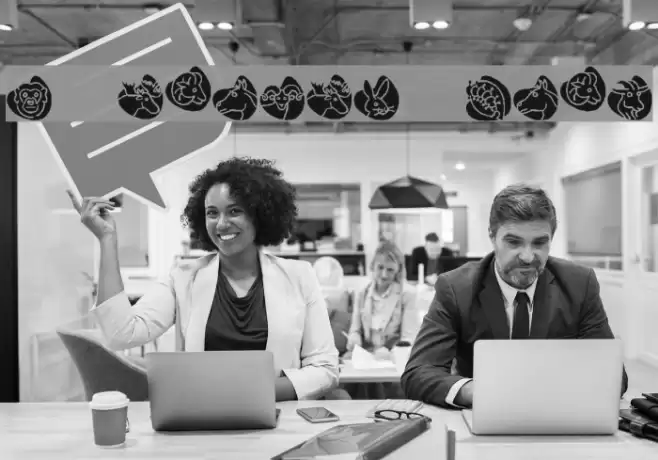 KR Animal Dings Font examples