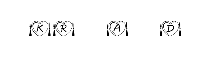 KR Anniversary Dinner Font