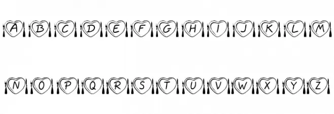 KR Anniversary Dinner Caratteri MINUSCOLO