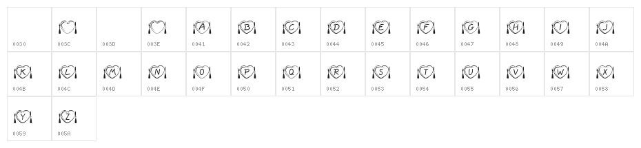 KR Anniversary Dinner Character Map