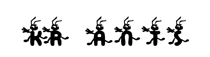 KR Ants  नि: शुल्क फ़ॉन्ट्स डाउनलोड
