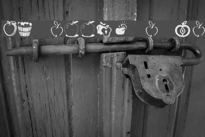 KR Apple A Day Font examples