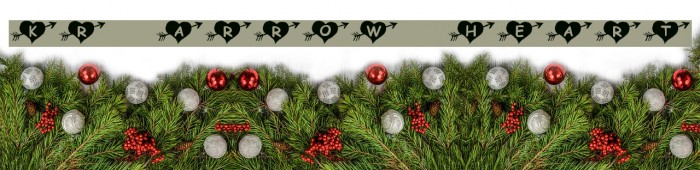KR Arrow Heart Font examples