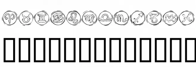 KR Astro 2 Schriftart Kleinbuchstaben