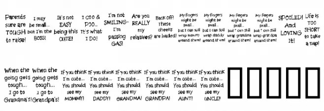 KR Babiez Two Font OTHER CHARS