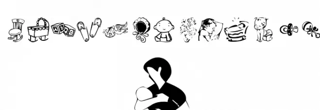 KR Baby Love Caratteri MINUSCOLO