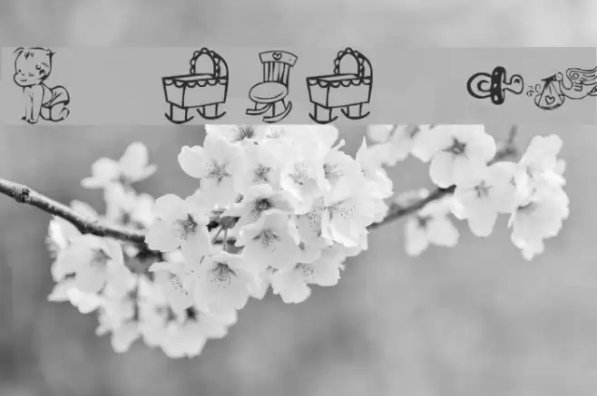 KR Baby Love Font examples