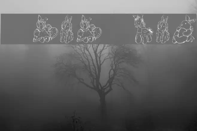 KR Baby's Favorites Font examples