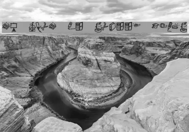 KR Back To School Dings Font examples