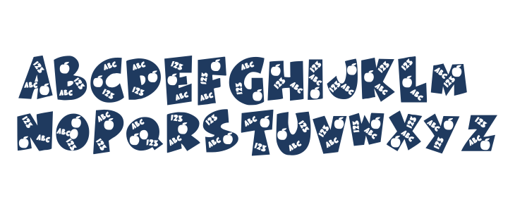 KR Back To School Lowercase