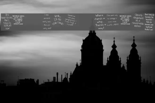 KR Bad Girlz Font examples