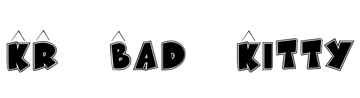KR Bad Kitty  لخطوط تنزيل