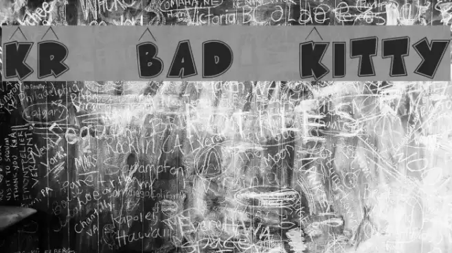 KR Bad Kitty Font examples