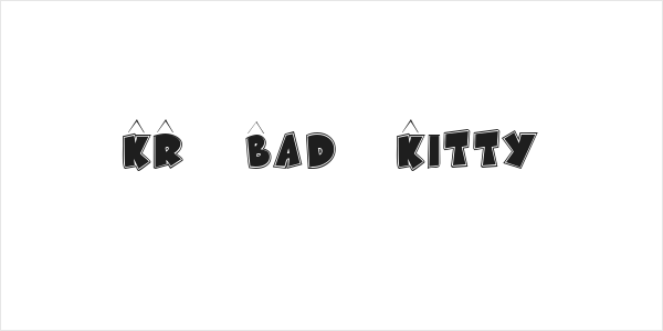 KR Bad Kitty Logo
