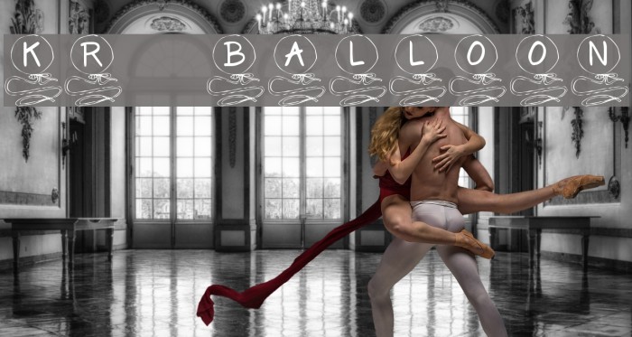 KR Balloon Font examples