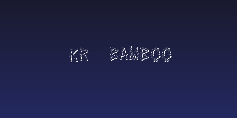 KR Bamboo Social Header