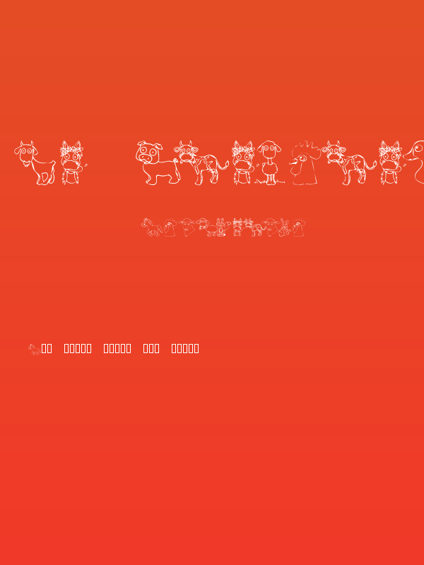 KR Barnyard Scraps Poster