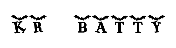 KR Batty Font