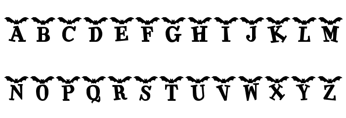 KR Batty Font OTHER CHARS