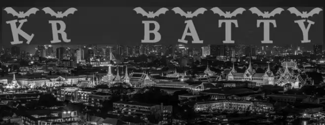 KR Batty Font examples