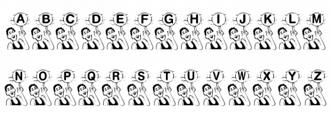 KR B'ball Caratteri MINUSCOLO