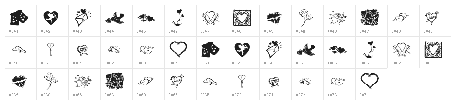 KR Be Mine Always Character Map