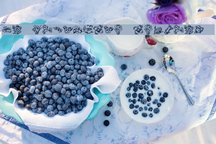 KR Beautiful Flowers 2 Font examples