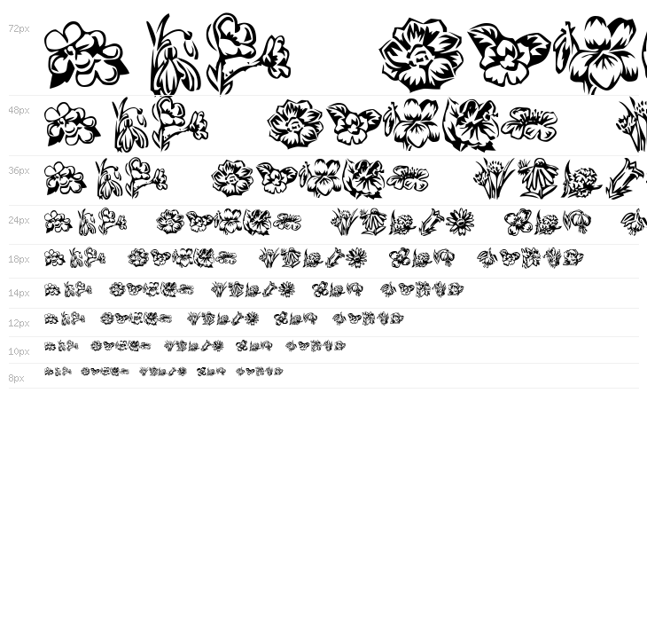 KR Beautiful Flowers 2 Waterfall