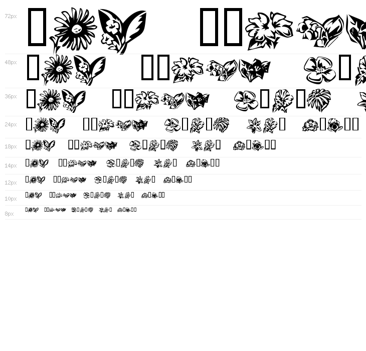 KR Beautiful Flowers 3 Waterfall