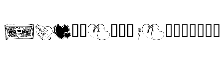 KR Belated Valentine  font caratteri gratis