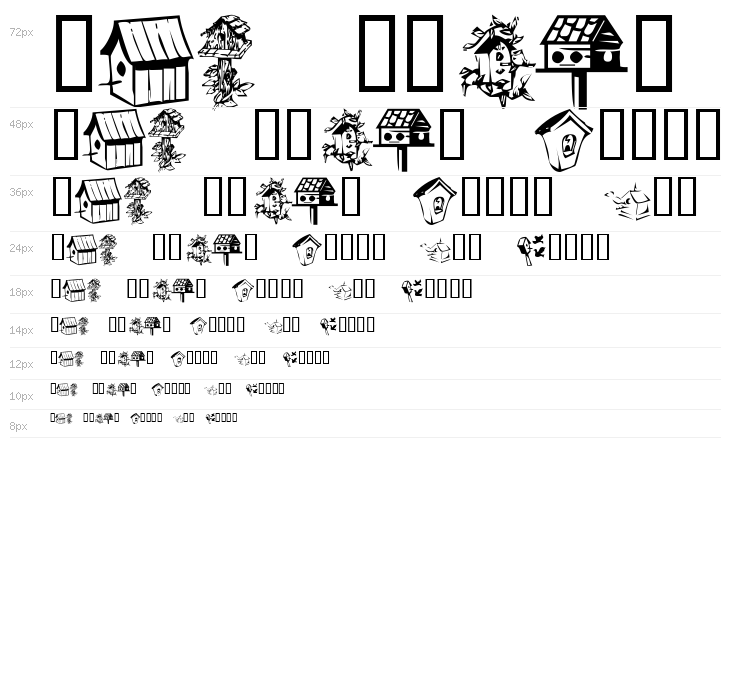 KR Birdhouse Waterfall