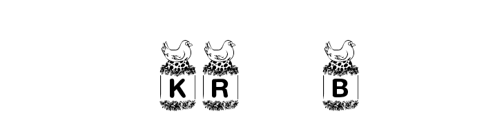 KR Birdy Font