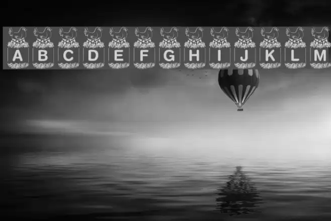 KR Birdy Font examples