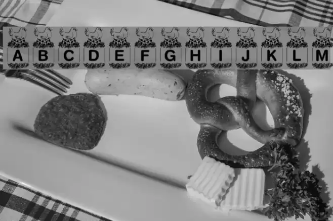 KR Birdy Font examples