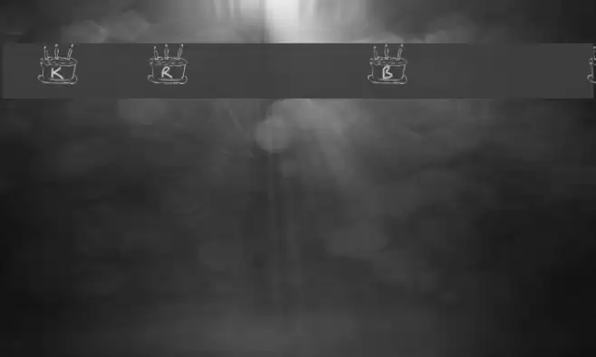 KR Birthday Cake Font examples