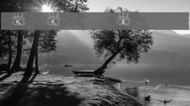 KR Birthday Cake Font examples