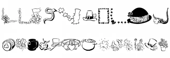 KR Bits O'Shea Caratteri MINUSCOLO