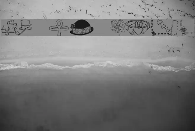 KR Bits O'Shea Font examples