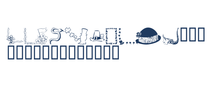 KR Bits O'Shea Lowercase