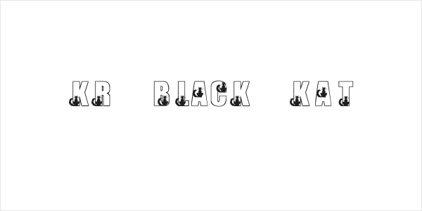 KR Black Kat Logo