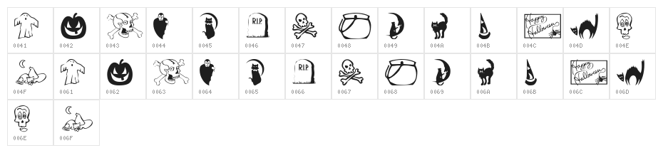 KR Boo City Character Map