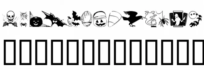 KR Bootown Font OTHER CHARS