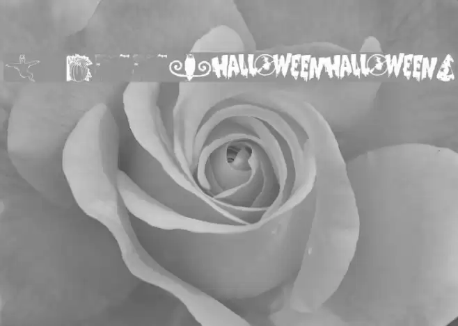 KR Booville Font examples