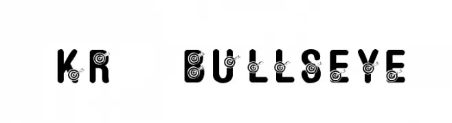 KR Bullseye!  免费字体下载