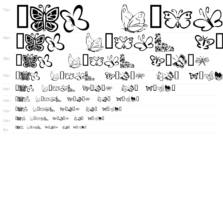 KR Butterflies Waterfall