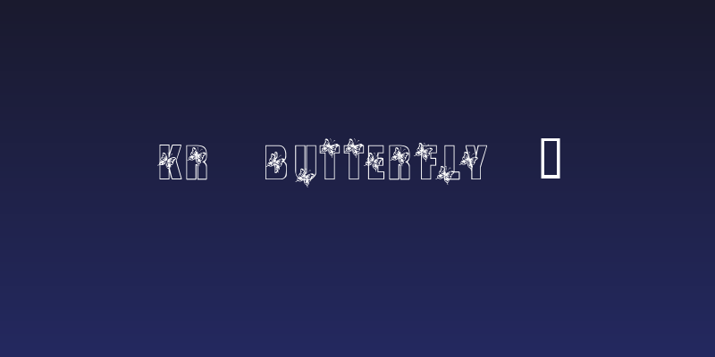 KR Butterfly 3 Social Header