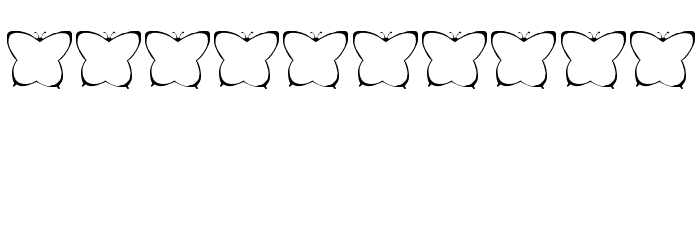 KR Butterfly Two Font OTHER CHARS