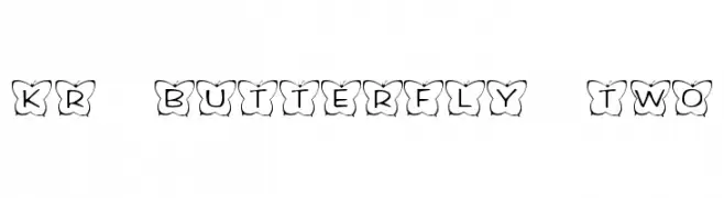 KR Butterfly Two  baixar fontes gratis