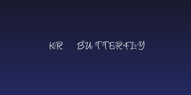 KR Butterfly Social Header